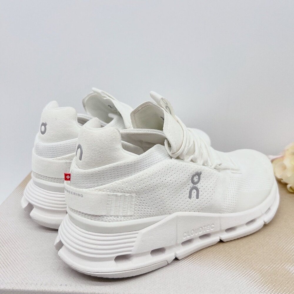 On Cloud Cloudnova Running Shoe Sneaker Undyed-White Mens Size US 8.5 - Picture 4 of 10
